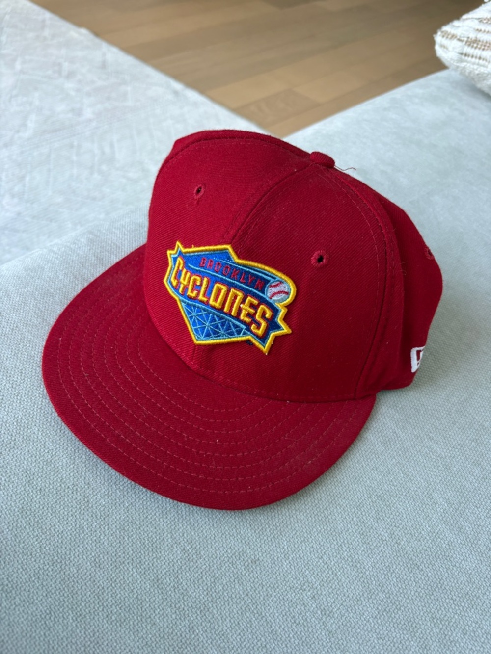 Brooklyn Cyclones New Era Red Embroidered Baseball Cap